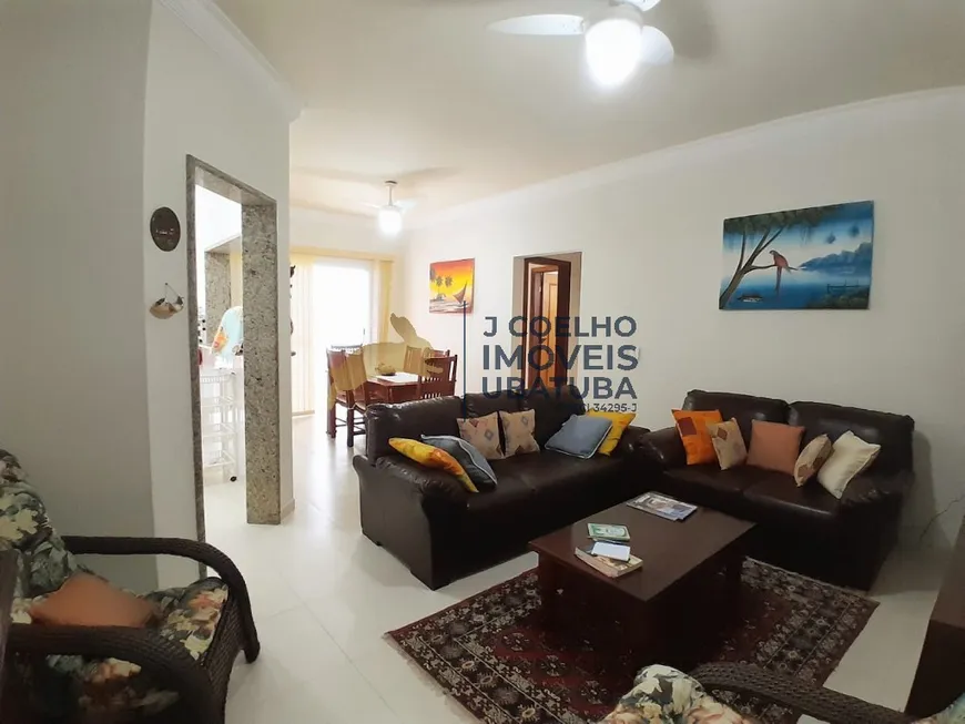Foto 1 de Apartamento com 3 Quartos à venda, 100m² em Praia Grande, Ubatuba
