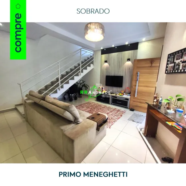 Foto 1 de Sobrado com 3 Quartos à venda, 264m² em Esplanada Primo Meneghetti, Franca