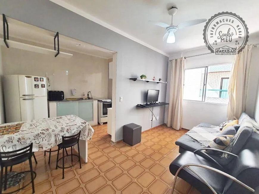 Foto 1 de Apartamento com 1 Quarto à venda, 42m² em Vila Guilhermina, Praia Grande