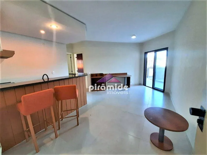 Foto 1 de Apartamento com 1 Quarto para venda ou aluguel, 52m² em Centro, São José dos Campos