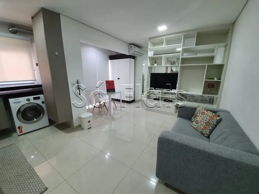 Foto 1 de Flat com 1 Quarto para alugar, 38m² em Jardim Paulista, São Paulo