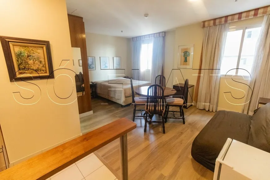 Foto 1 de Flat com 1 Quarto para alugar, 29m² em Jardim Paulista, São Paulo