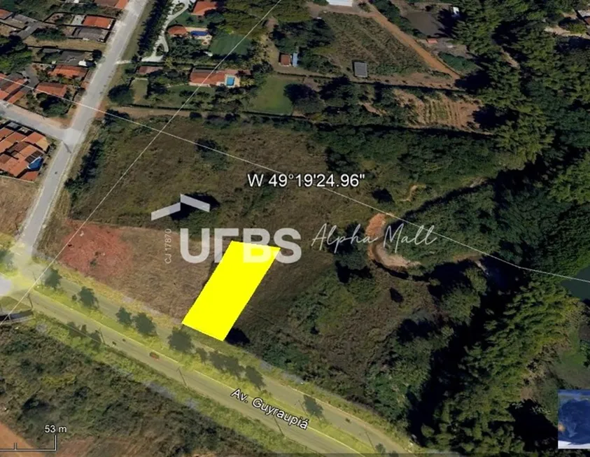 Foto 1 de Lote/Terreno à venda, 1025m² em Residencial Goiânia Golfe Clube, Goiânia