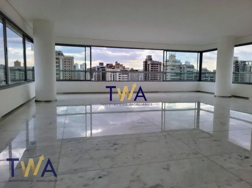 Foto 1 de Apartamento com 4 Quartos para alugar, 312m² em Lourdes, Belo Horizonte