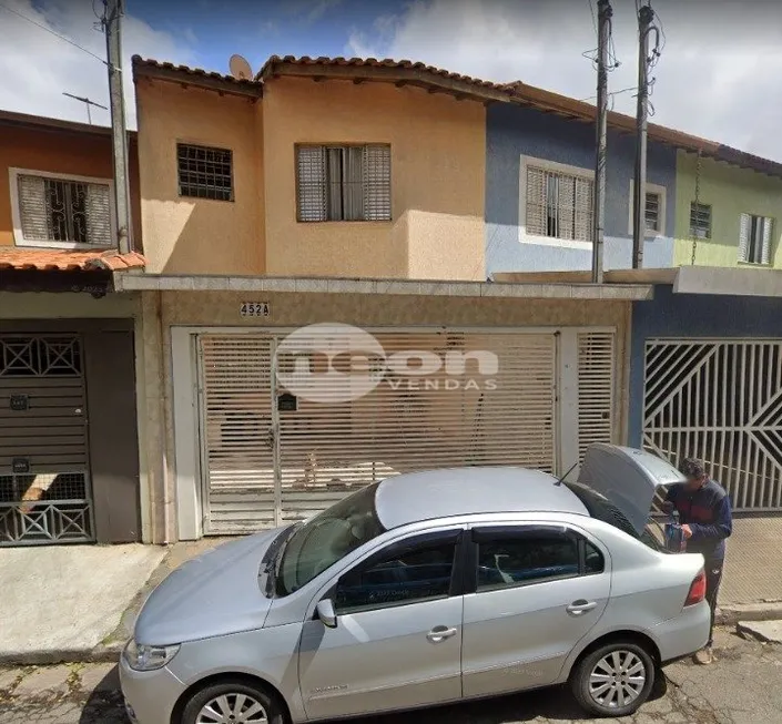 Foto 1 de Sobrado com 3 Quartos à venda, 124m² em Parque São Vicente, Mauá