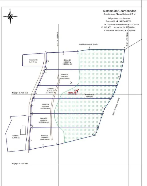 Foto 1 de Fazenda/Sítio com 1 Quarto à venda, 5635m² em Area Rural de Vicosa, Viçosa