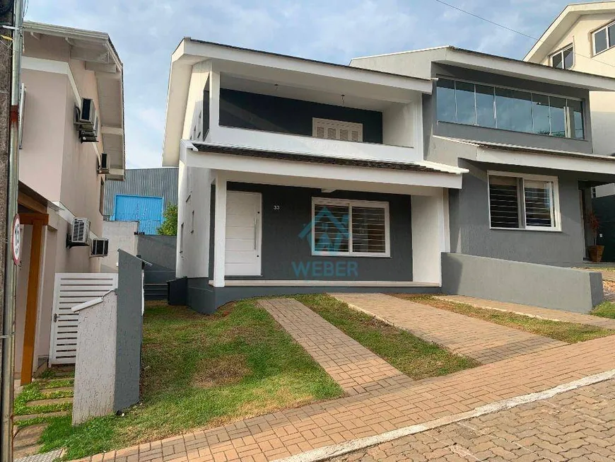 Foto 1 de Casa de Condomínio com 3 Quartos à venda, 135m² em Rondônia, Novo Hamburgo