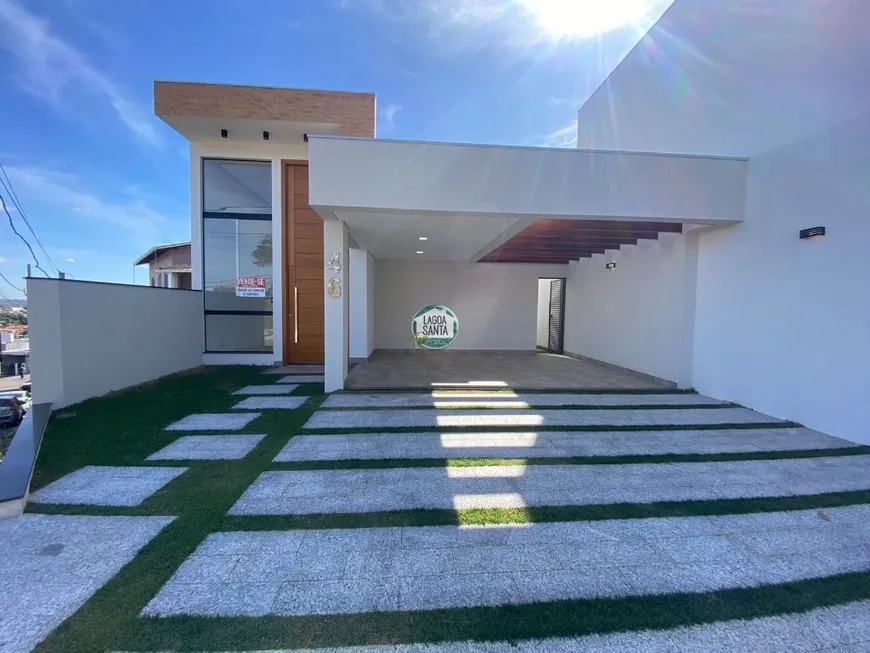 Foto 1 de Casa de Condomínio com 3 Quartos à venda, 130m² em Condominio Trilhas do Sol, Lagoa Santa