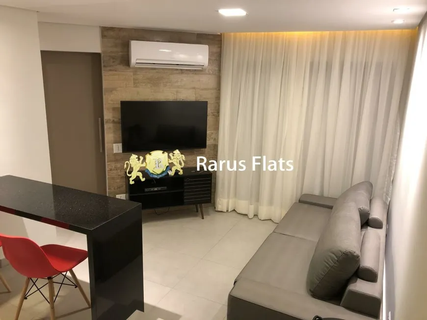 Foto 1 de Flat com 1 Quarto para alugar, 38m² em Jardins, São Paulo