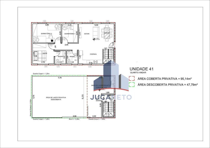 Foto 1 de Cobertura com 3 Quartos à venda, 143m² em Vila Assis Brasil, Mauá