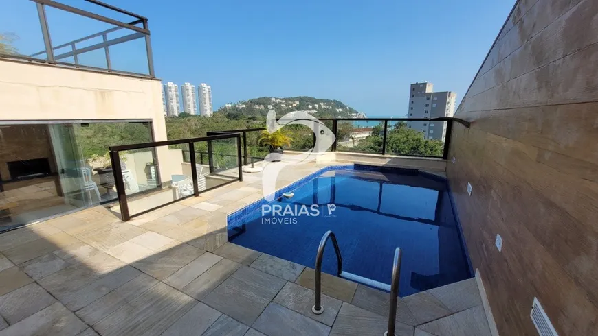 Foto 1 de Cobertura com 4 Quartos à venda, 220m² em Enseada, Guarujá