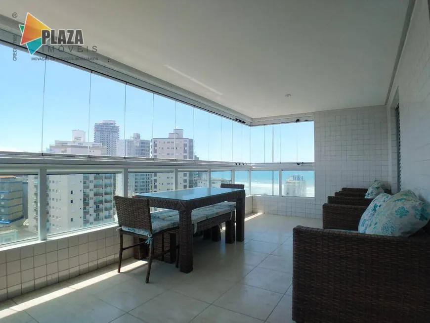 Foto 1 de Apartamento com 3 Quartos para alugar, 109m² em Vila Caicara, Praia Grande