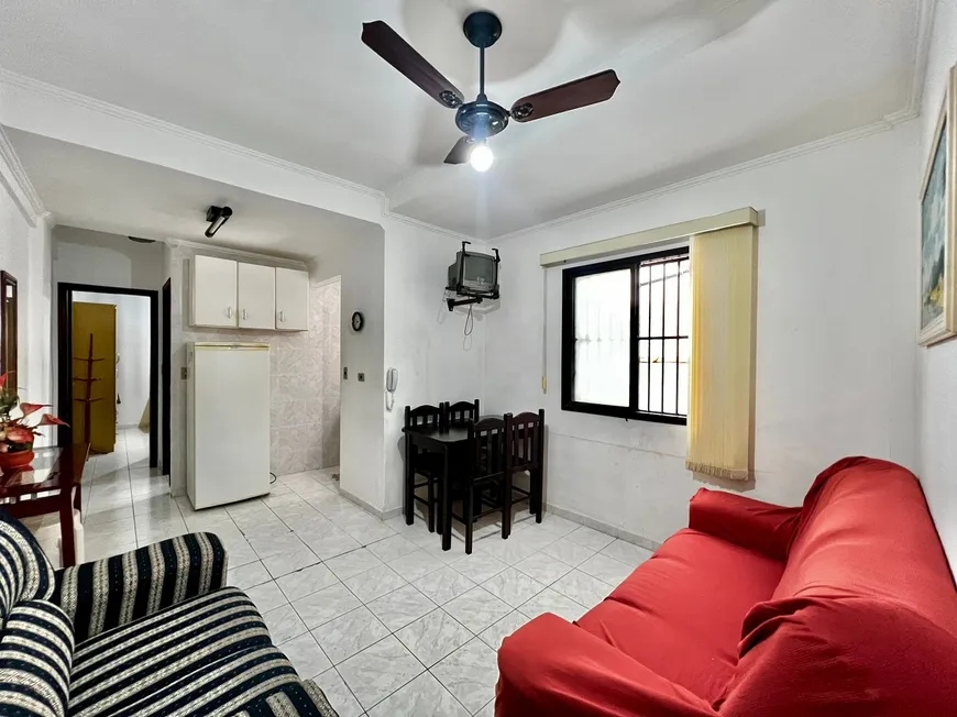 Foto 1 de Apartamento com 1 Quarto à venda, 38m² em Campo da Aviação, Praia Grande