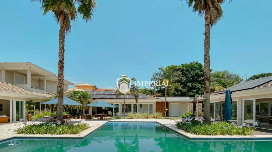 Foto 1 de Casa de Condomínio com 6 Quartos à venda, 1100m² em Fazenda Vila Real de Itu, Itu