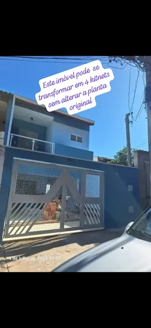 Foto 1 de Sobrado com 4 Quartos à venda, 170m² em Parque Residencial Florença, Sumaré