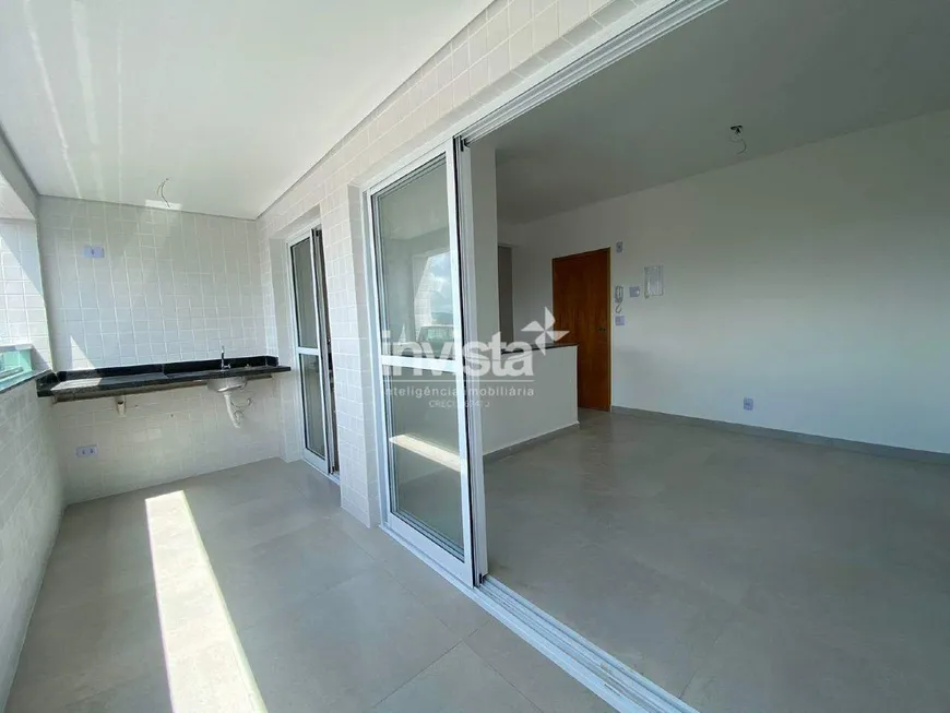 Foto 1 de Apartamento com 2 Quartos à venda, 55m² em Marapé, Santos
