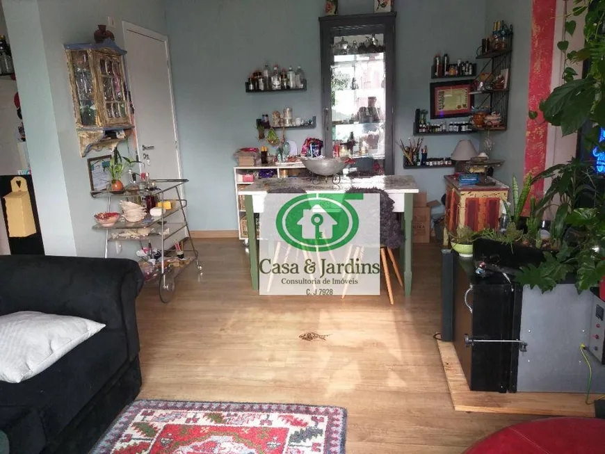 Foto 1 de Apartamento com 1 Quarto à venda, 48m² em Pompeia, Santos