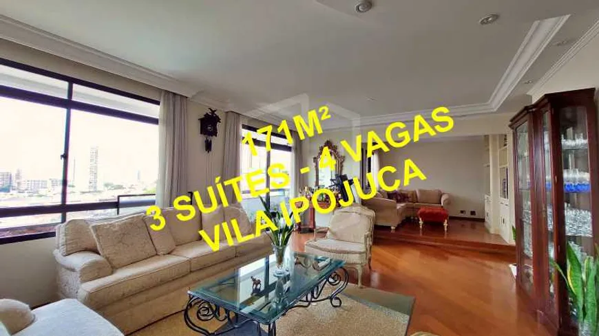 Foto 1 de Apartamento com 3 Quartos à venda, 171m² em Vila Ipojuca, São Paulo