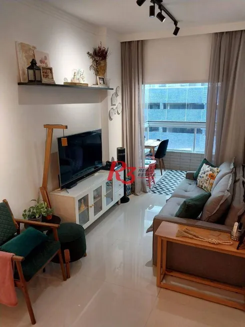 Foto 1 de Apartamento com 2 Quartos à venda, 69m² em Itararé, São Vicente