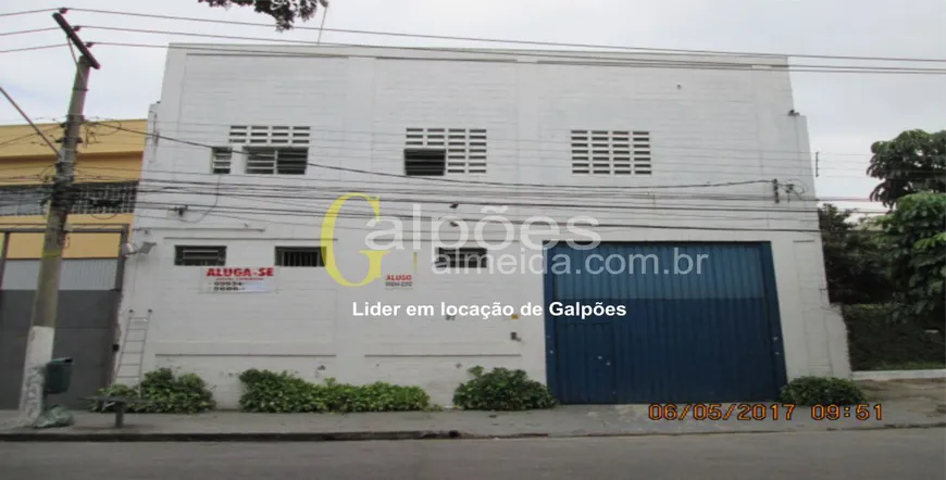 Foto 1 de Galpão/Depósito/Armazém para alugar, 630m² em Vila Anastácio, São Paulo