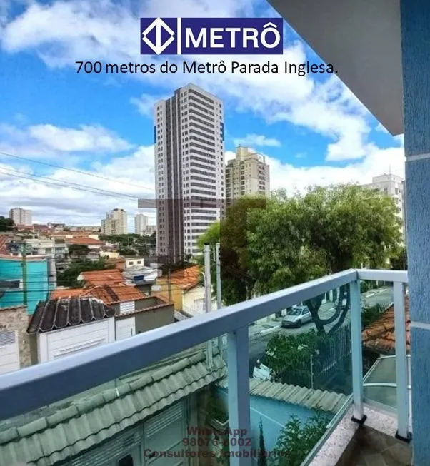 Foto 1 de Sobrado com 3 Quartos à venda, 102m² em Parada Inglesa, São Paulo