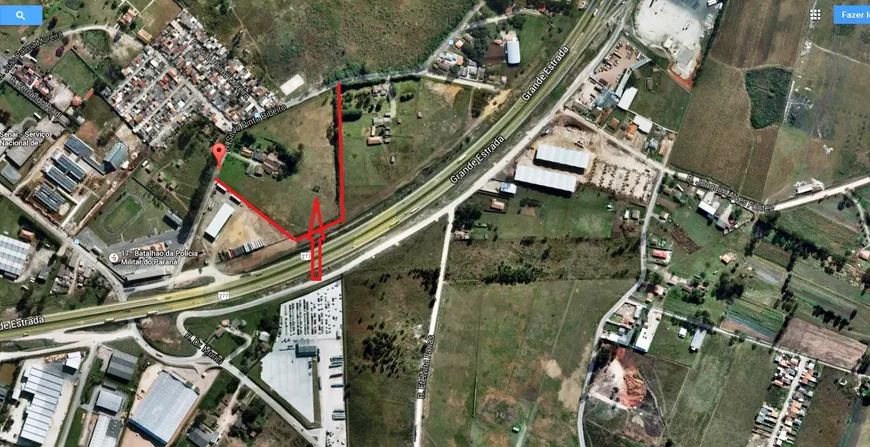 Foto 1 de Lote/Terreno à venda, 36453m² em Quississana, São José dos Pinhais