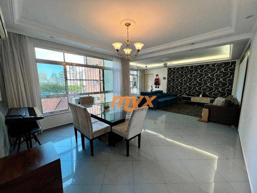 Foto 1 de Apartamento com 3 Quartos à venda, 163m² em José Menino, Santos