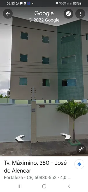 Foto 1 de Apartamento com 2 Quartos para alugar, 58m² em JOSE DE ALENCAR, Fortaleza