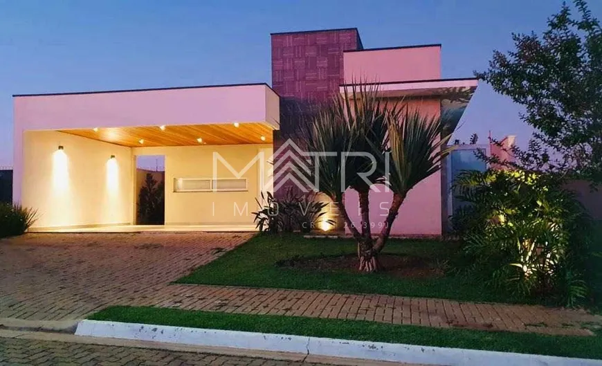 Foto 1 de Casa de Condomínio com 3 Quartos à venda, 360m² em Condomínio Buona Vita, Araraquara