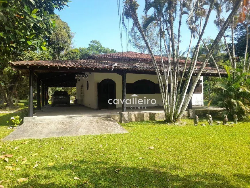 Foto 1 de Fazenda/Sítio com 5 Quartos à venda, 310m² em Serra de Mato Grosso Sampaio Correia, Saquarema