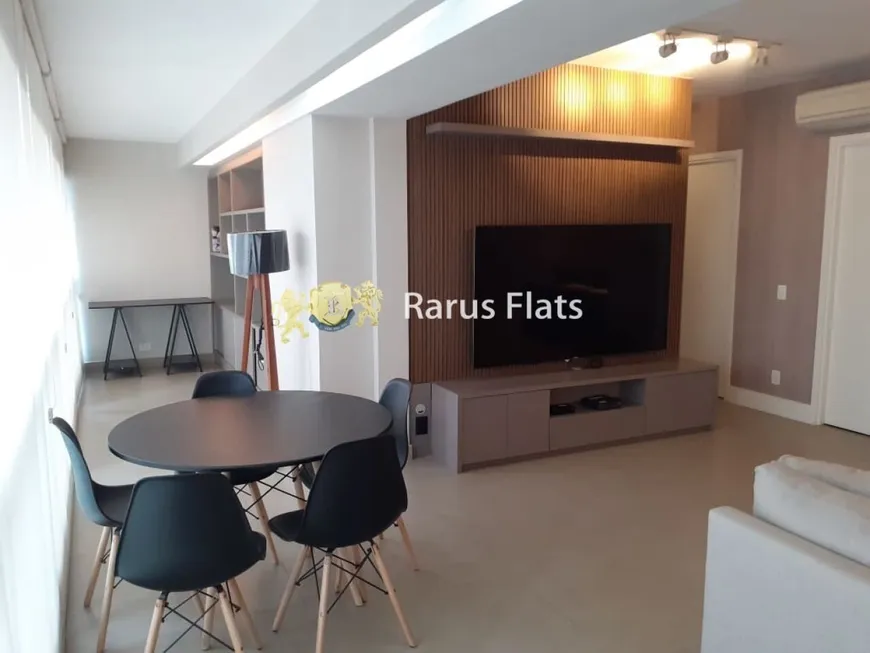 Foto 1 de Flat com 2 Quartos para alugar, 84m² em Brooklin, São Paulo