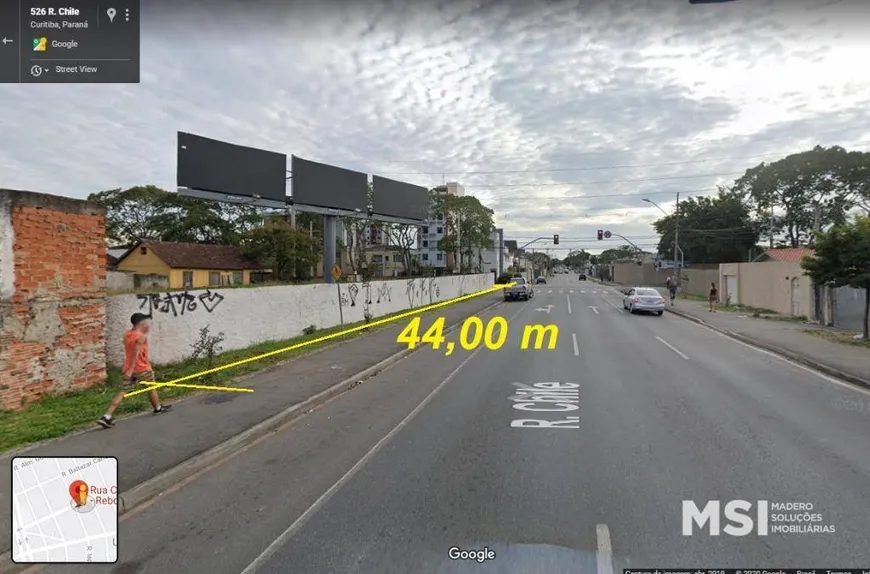 Foto 1 de Lote/Terreno à venda, 1122m² em Rebouças, Curitiba