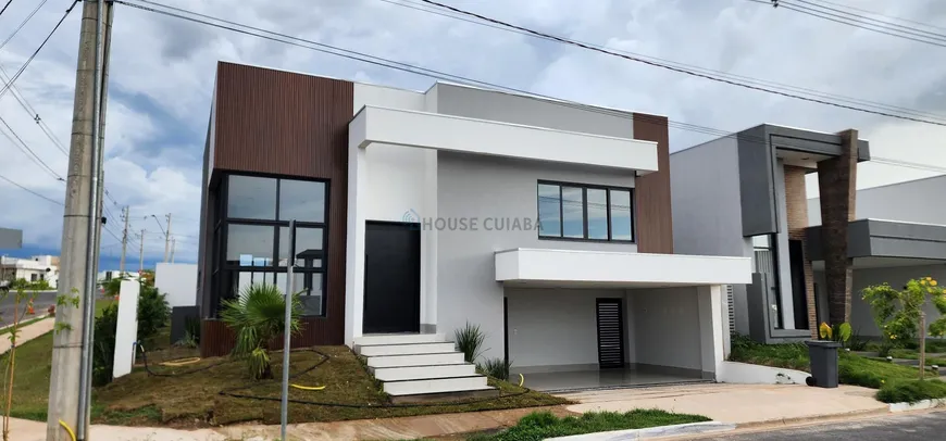 Foto 1 de Casa de Condomínio com 3 Quartos à venda, 213m² em Tijucal, Cuiabá