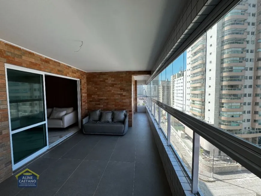 Foto 1 de Apartamento com 3 Quartos à venda, 126m² em Campo da Aviação, Praia Grande