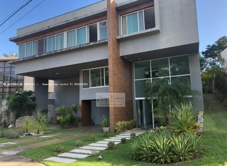 Foto 1 de Casa de Condomínio com 6 Quartos à venda, 794m² em Alphaville I, Salvador