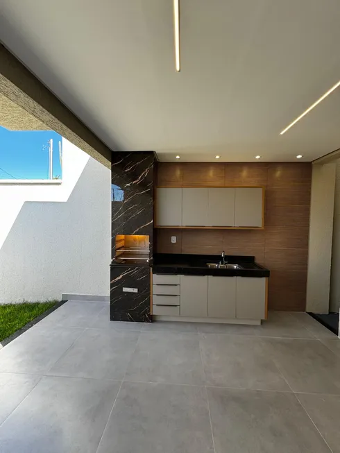 Foto 1 de Casa com 3 Quartos à venda, 101m² em Residencial Recreio Panorama, Goiânia