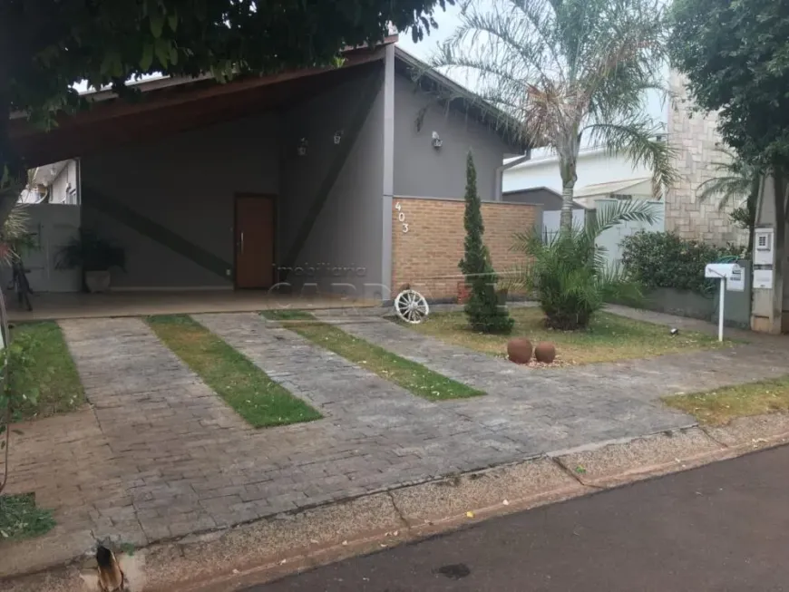 Foto 1 de Casa de Condomínio com 3 Quartos à venda, 152m² em Residencial Damha, Araraquara