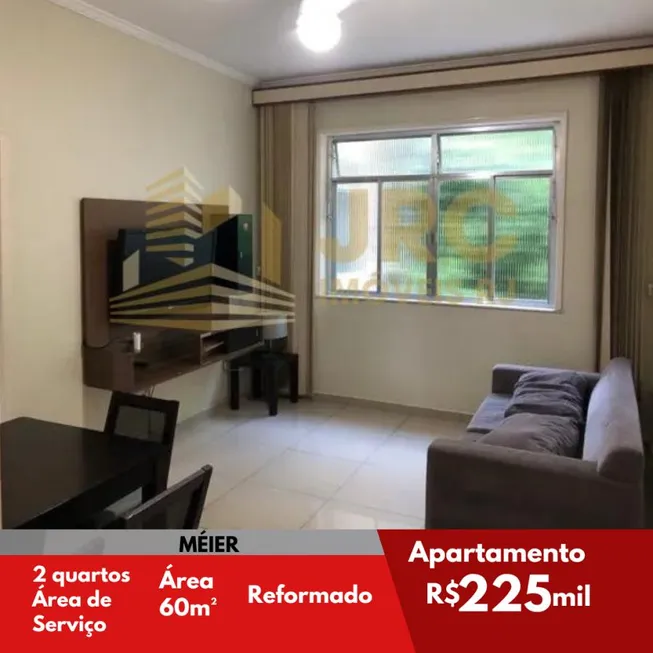 Foto 1 de Apartamento com 2 Quartos à venda, 60m² em Méier, Rio de Janeiro