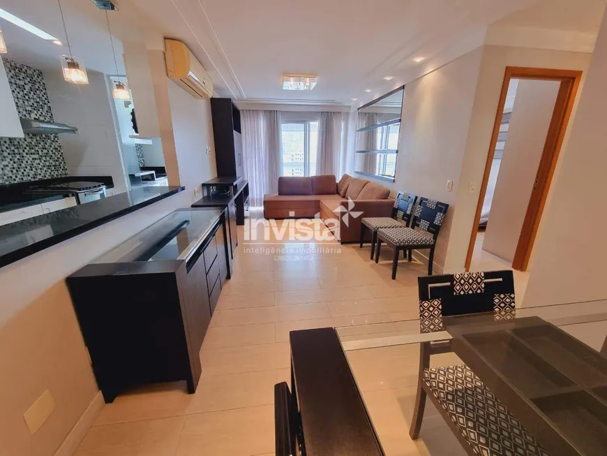 Foto 1 de Apartamento com 2 Quartos à venda, 96m² em Gonzaga, Santos