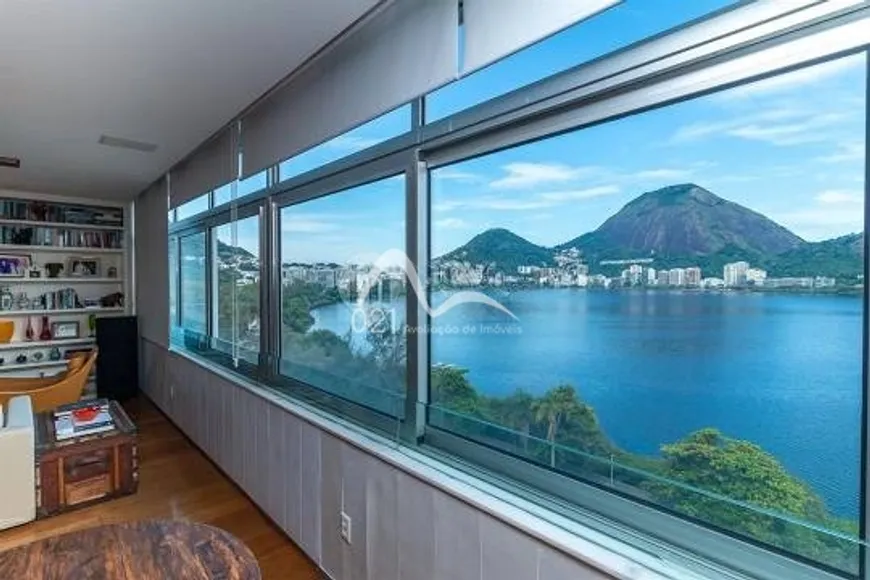 Foto 1 de Apartamento com 4 Quartos à venda, 390m² em Lagoa, Rio de Janeiro