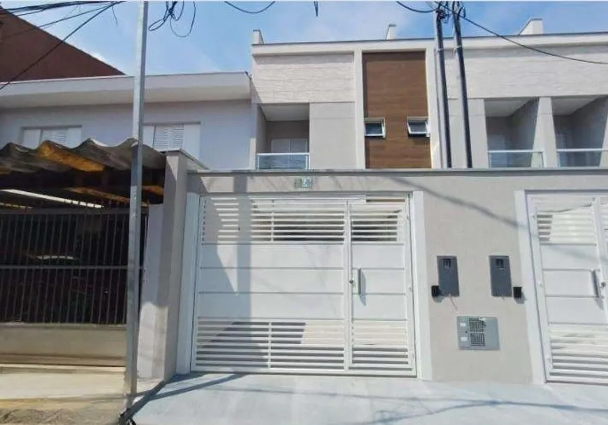 Foto 1 de Sobrado com 3 Quartos para venda ou aluguel, 122m² em Vila Homero Thon, Santo André