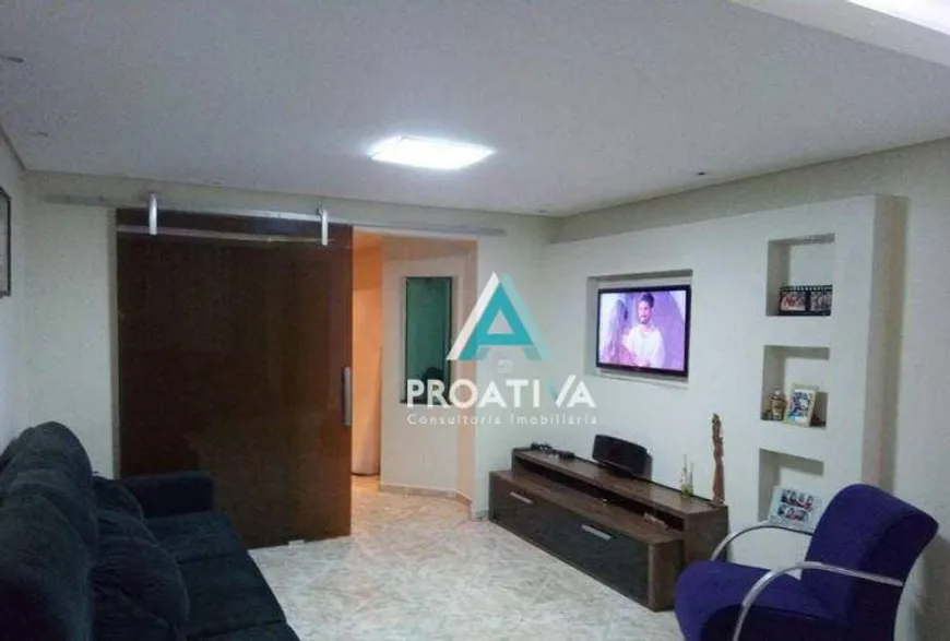 Foto 1 de Sobrado com 3 Quartos à venda, 309m² em Jardim Santo Antonio, Santo André