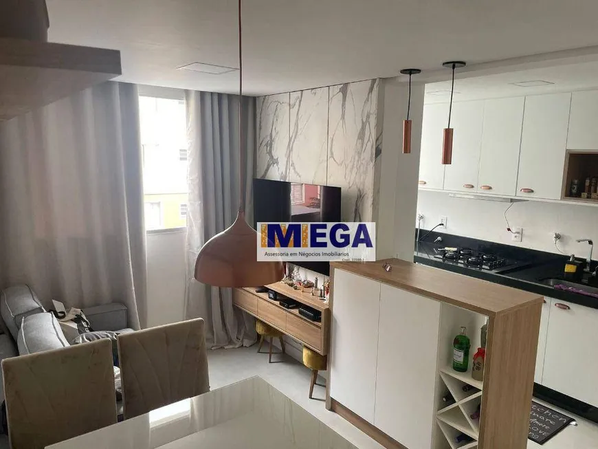 Foto 1 de Apartamento com 2 Quartos à venda, 45m² em Loteamento Parque São Martinho, Campinas