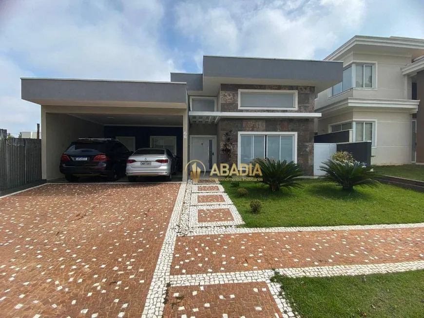 Foto 1 de Casa de Condomínio com 3 Quartos à venda, 278m² em Condominio Athenas, Paulínia