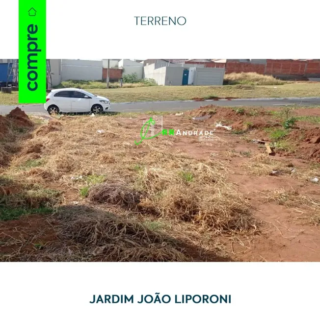 Foto 1 de Lote/Terreno à venda, 250m² em Jardim João Liporoni, Franca