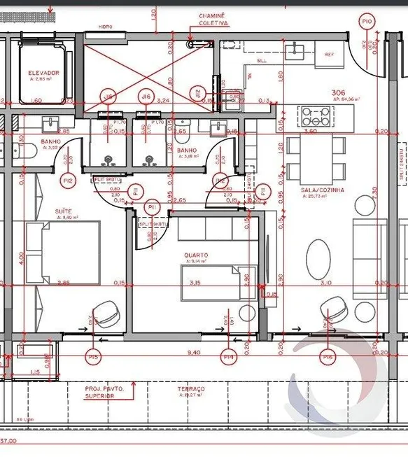 Foto 1 de Apartamento com 2 Quartos à venda, 84m² em Jurerê Internacional, Florianópolis