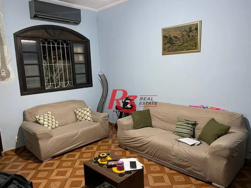 Foto 1 de Casa com 2 Quartos à venda, 76m² em Vila Matias, Santos