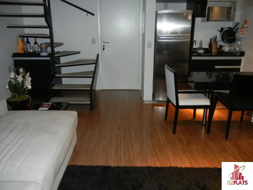 Foto 1 de Flat com 1 Quarto para alugar, 44m² em Vila Olímpia, São Paulo