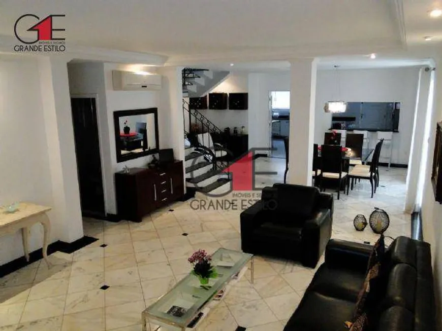 Foto 1 de Casa de Condomínio com 4 Quartos à venda, 333m² em Ponta da Praia, Santos