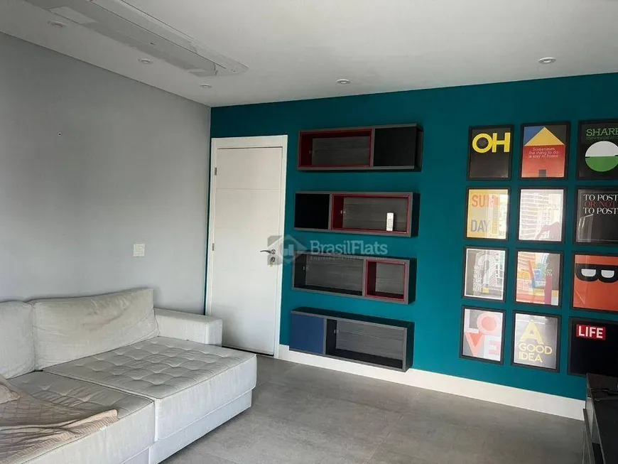 Foto 1 de Flat com 2 Quartos para alugar, 66m² em Vila Olímpia, São Paulo